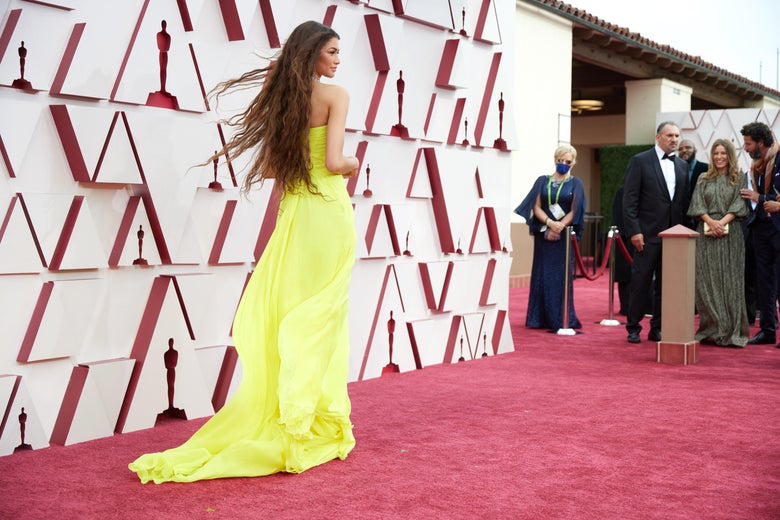 Oscars 2021 Red Carpet: All the Looks