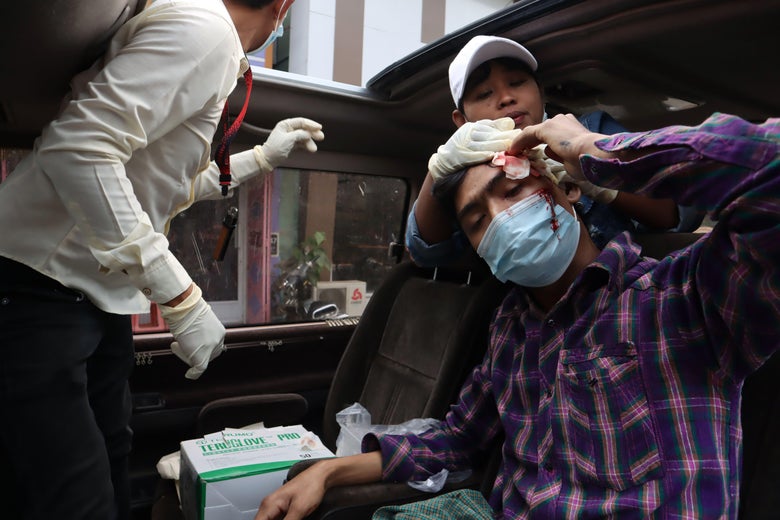 At Least Two Anti Coup Protesters Shot Dead By Police In Myanmar At Least Two Anti Coup Protesters Shot Dead By Police In Myanmar