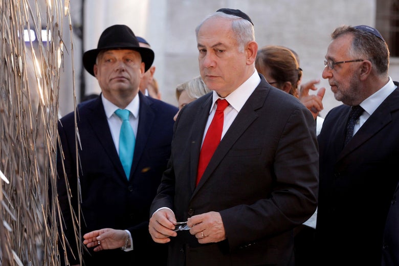 Netanyahu in talks with Hungary’s Orban over controversial Holocaust
