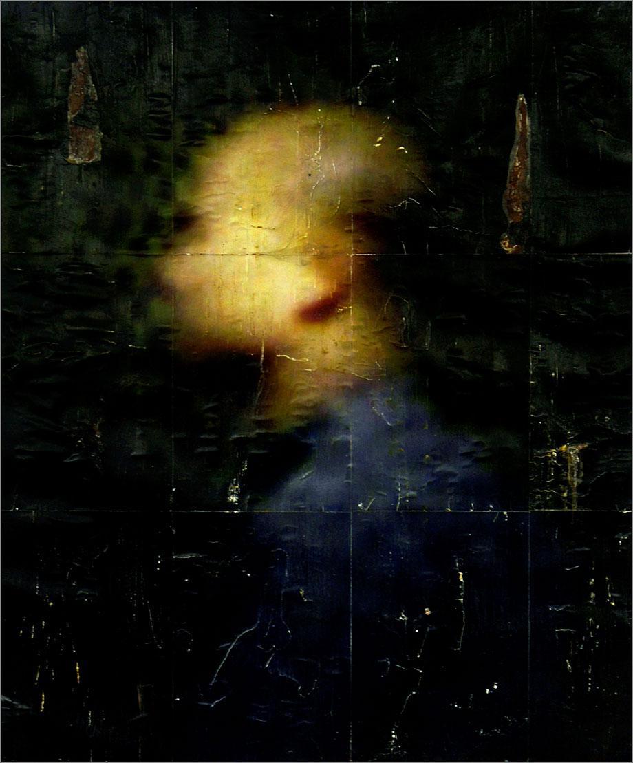 Andrew Sroka, slag gallery, Portrait of Unidentified Man