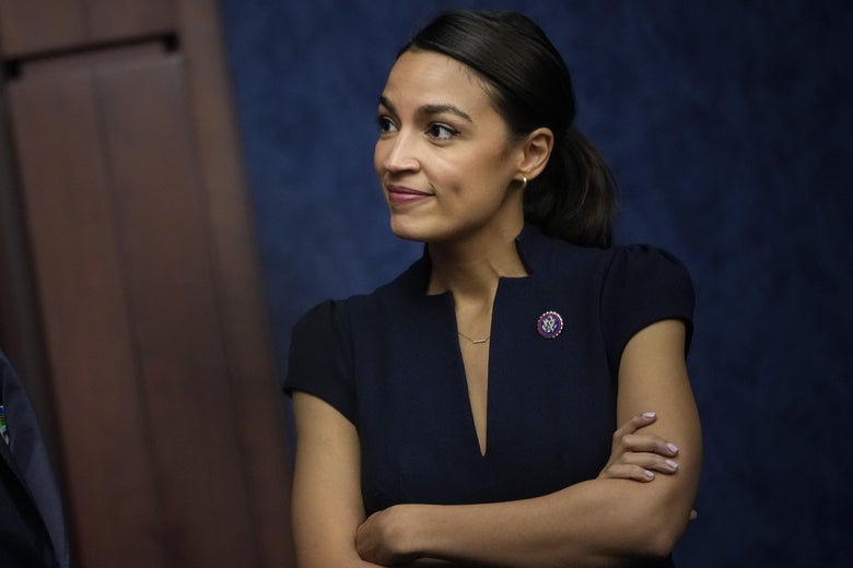 AOC Shrugs Off Marjorie Taylor Greene's 'Little Communist' Insult: 'First of All..