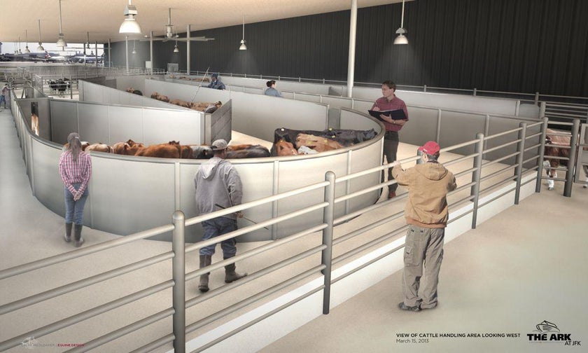 The ARK at JFK is a luxury animal handling facility in NYC scheduled to