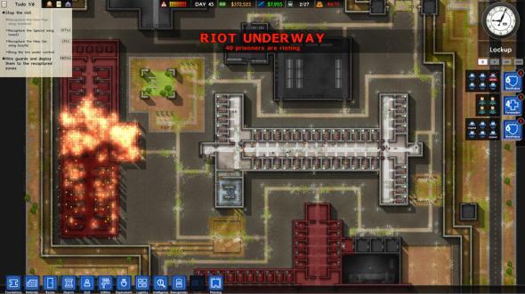 prison architect layout open