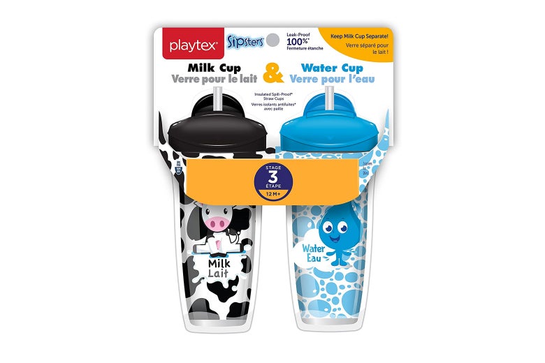 A two-pack of Playtex Sipsters.