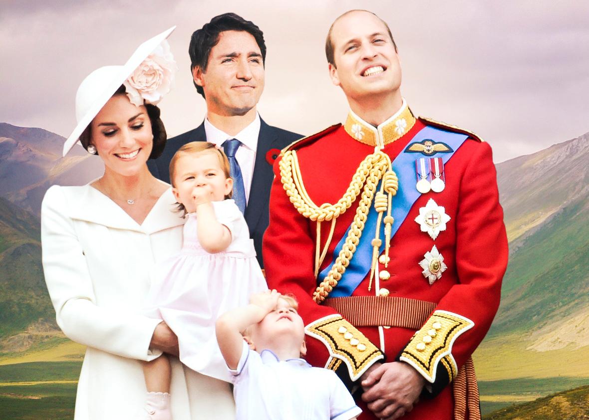 Prince William Kate And The Kids Are Taking A Royal Tour Of Canada What Will Happen When They Meet Justin Trudeau