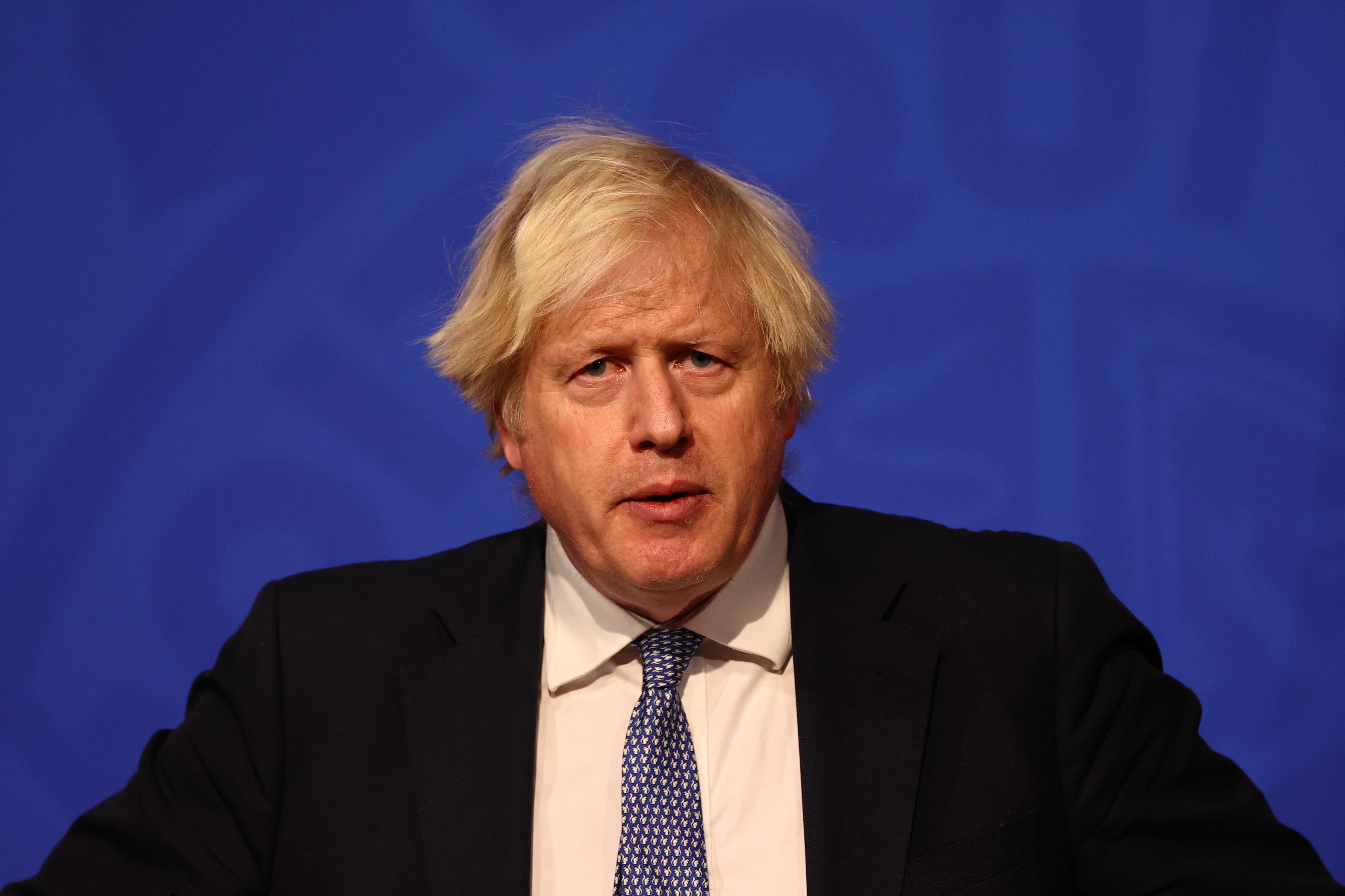 Boris Johnson Under Fire for Photo Showing He Hosted Christmas Quiz Last Year
