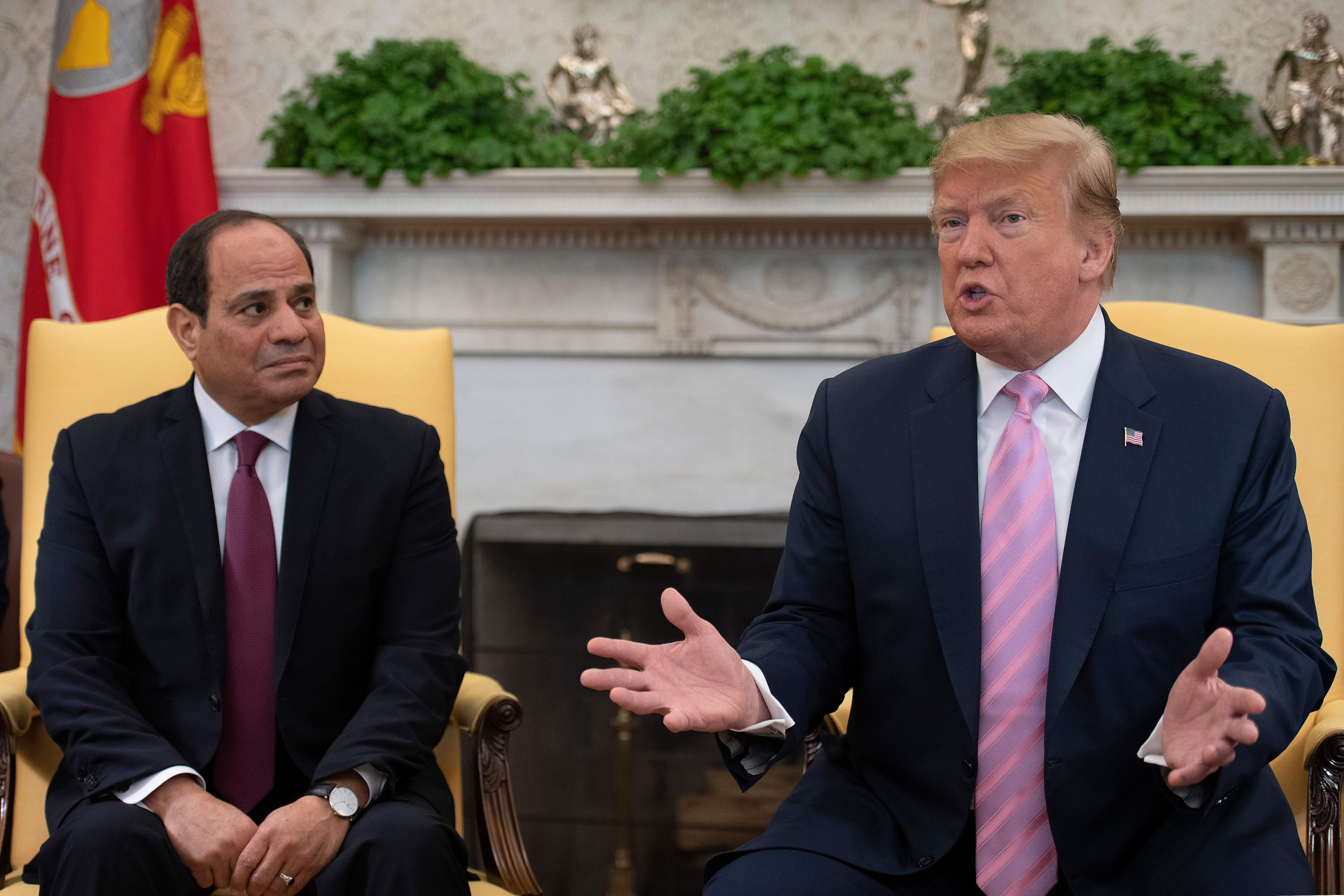 Trump Is Helping to Bring About an Egyptian Dictatorship