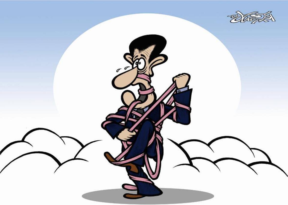 Syrian cartoonists like Akram Raslan live and die by their pens.