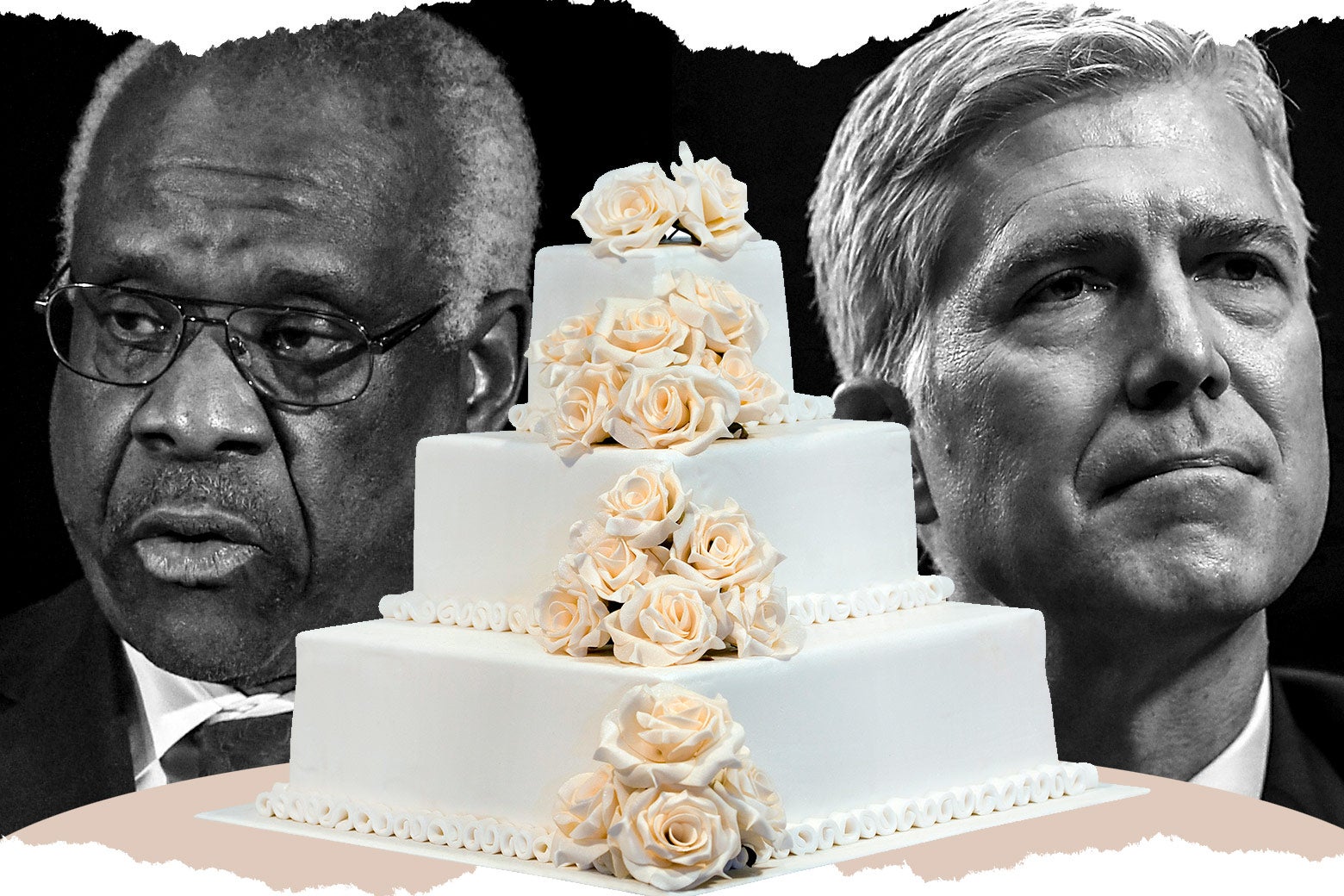 Justice Thomas, a wedding cake, and Justice Gorsuch.