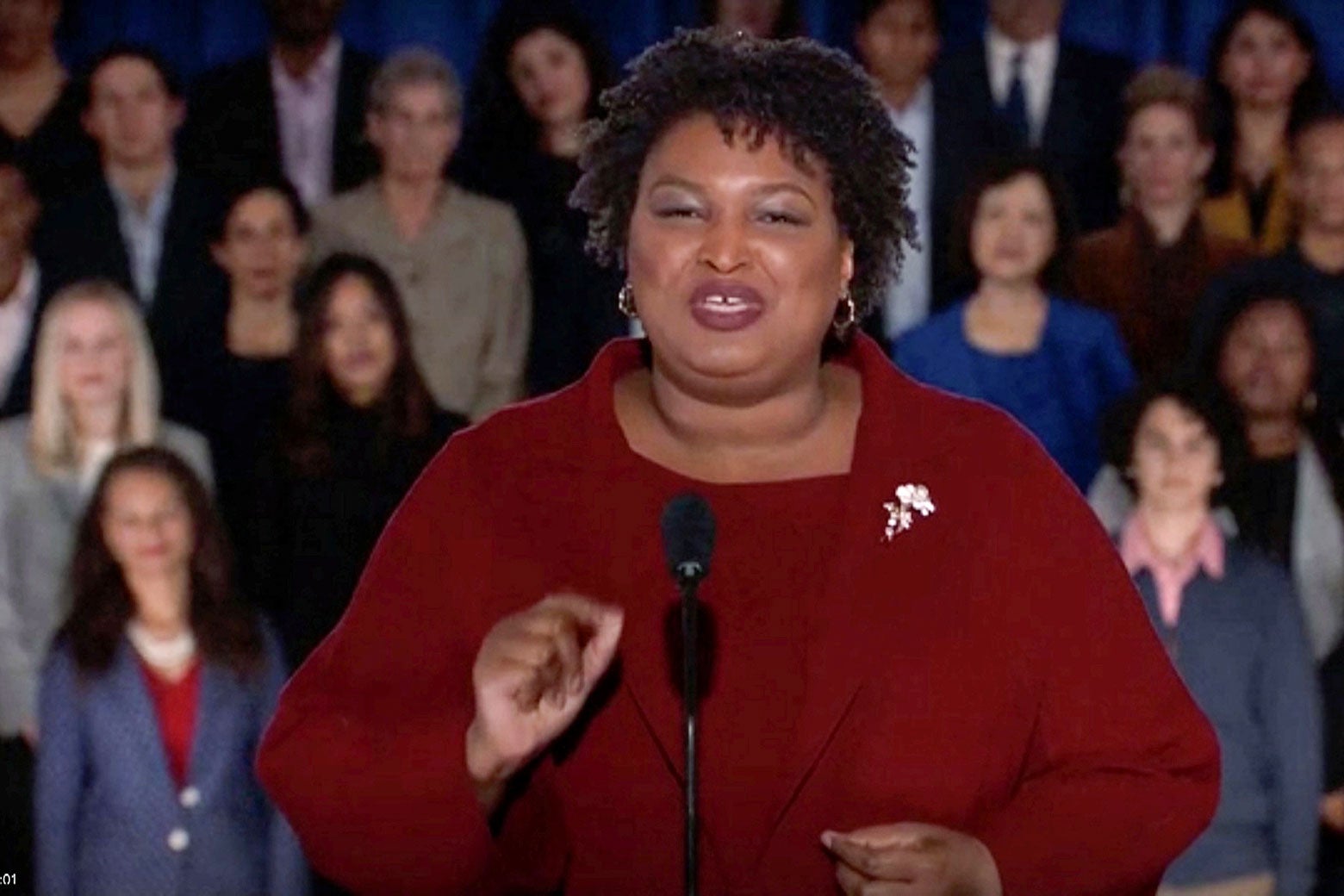 Stacey Abrams’ State of the Union response neglected foreign policy.