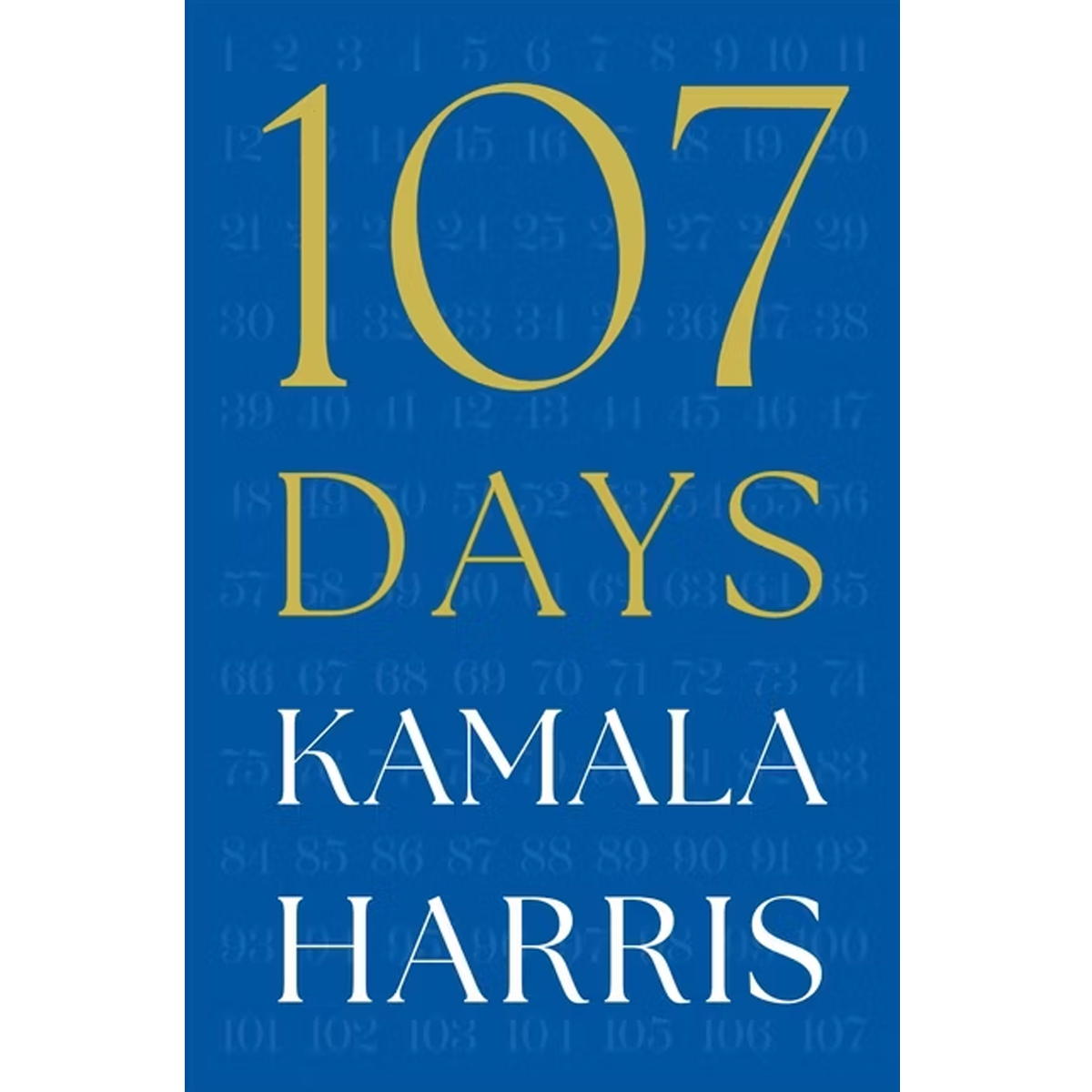 The cover of 107 Days.