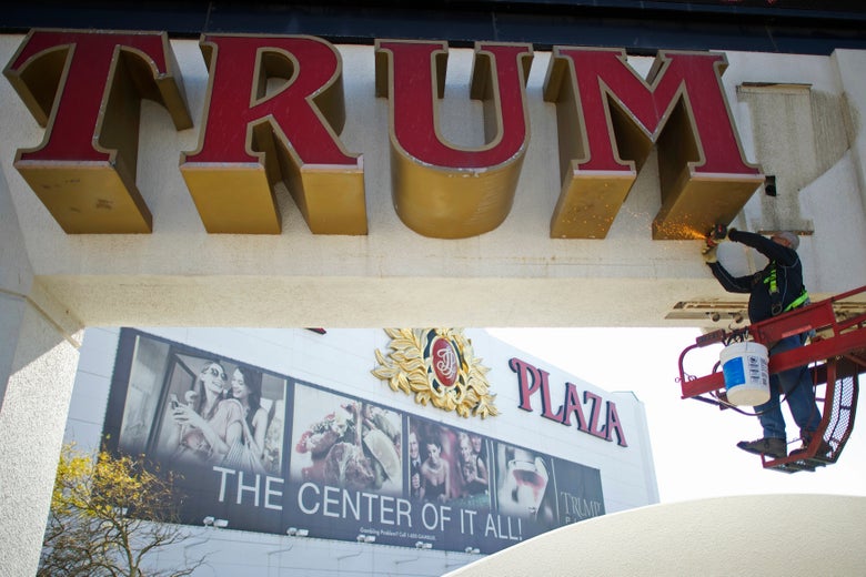 Atlantic City Is Auctioning Off the Right to Demolish a Former Trump Casino Atlantic City Is Auctioning Off the Right to Demolish a Former Trump Casino