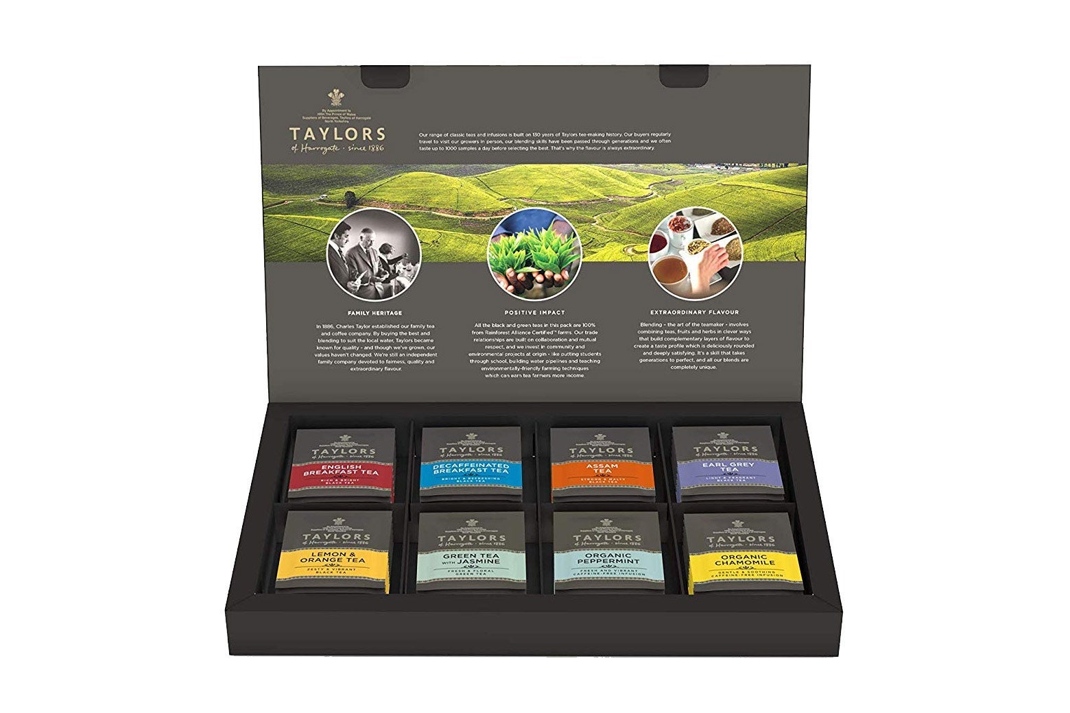 Tea variety box.