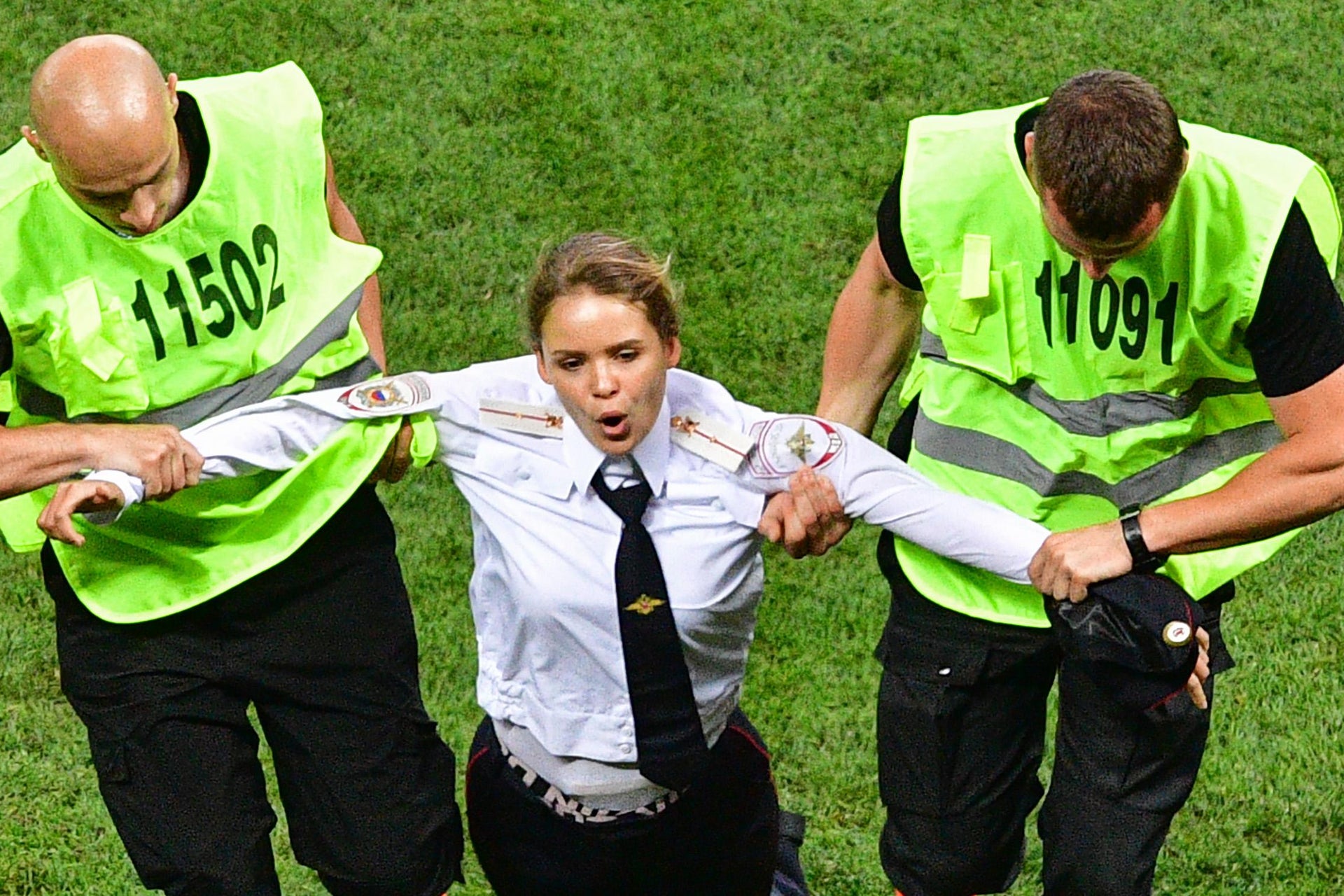Pussy Riot Release Track About Good Cop After World Cup Protest Video
