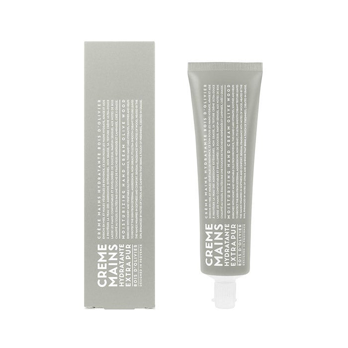 A gray tube of hand cream.