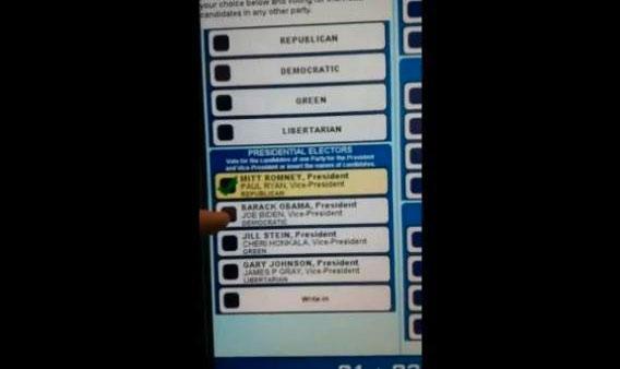 Pennsylvania voting machine