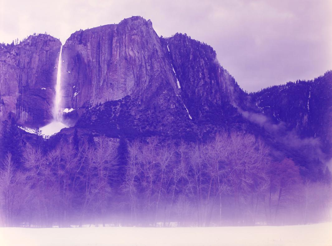 Winter Morning Fog, Bridalveil Falls, Yosemite, California, 2013.