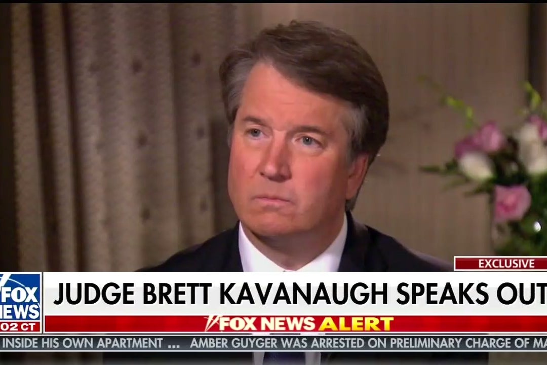 Kavanaugh Denies Sexual Misconduct Allegations In Fox News Interview Says He Remained A Virgin 