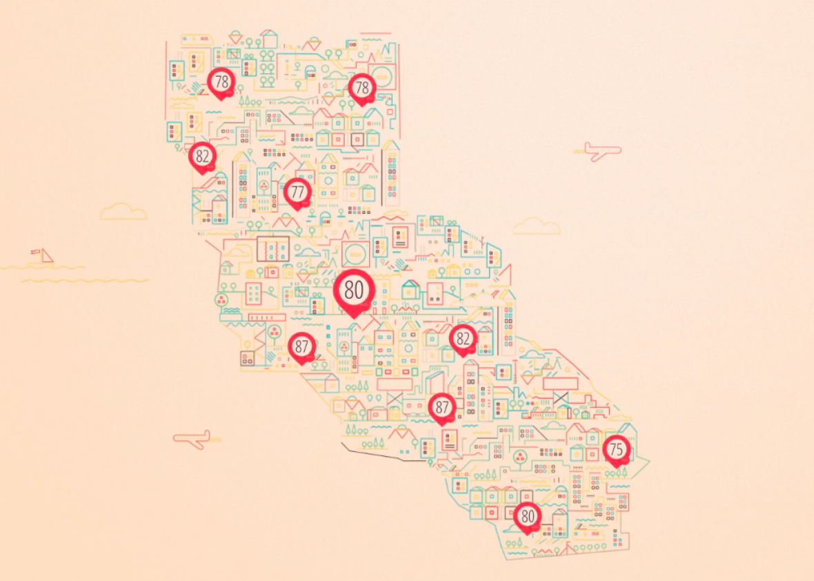 This video from the California Endowment explains how zip code affects life expectancy (video).