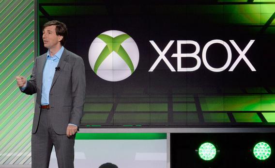 Don Mattrick, president of the Interactive Entertainment Business at Microsoft speaks during Microsoft Xbox.