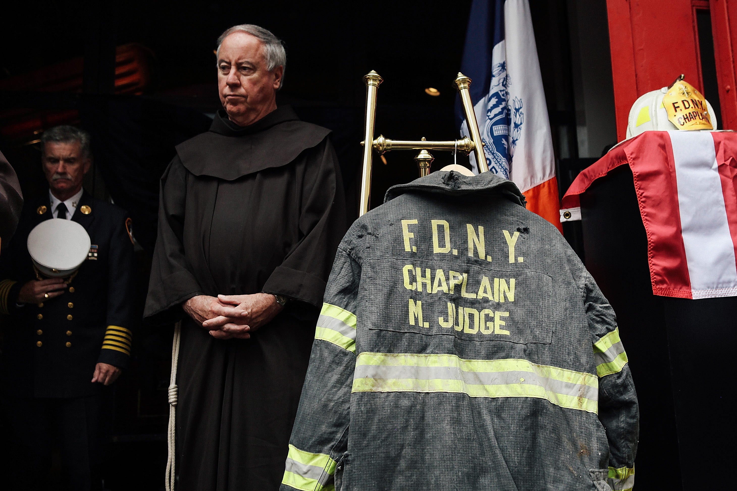 FDNY chaplain Mychal Judge memorial service