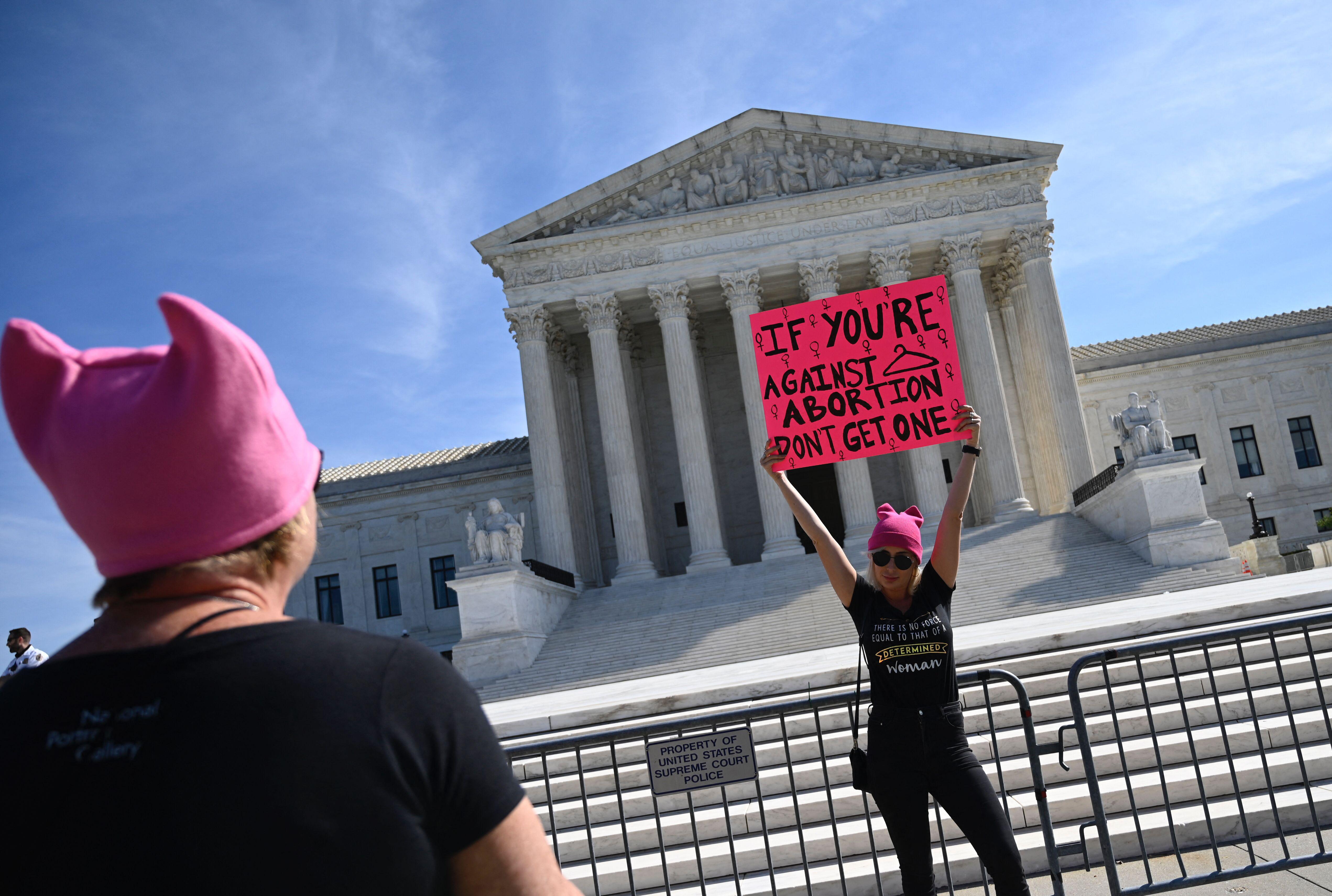 Thousands March For Abortion Rights In Washington And Cities Across U.S.