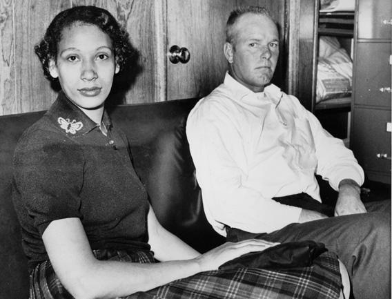Richard P. Loving and his wife, Mildred, pose in this Jan. 26, 1965, file photograph.