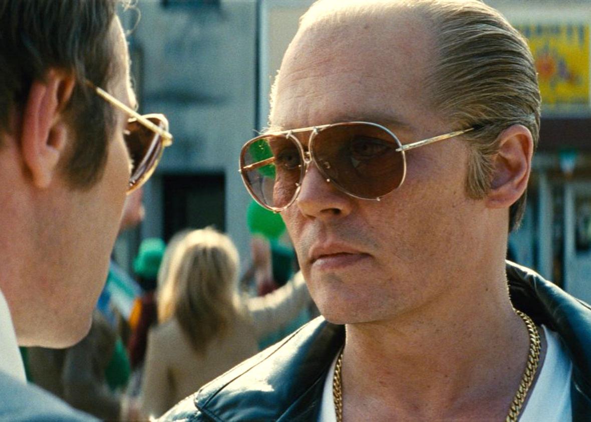 Johnny Depp as Whitey Bulger in Black Mass, reviewed.