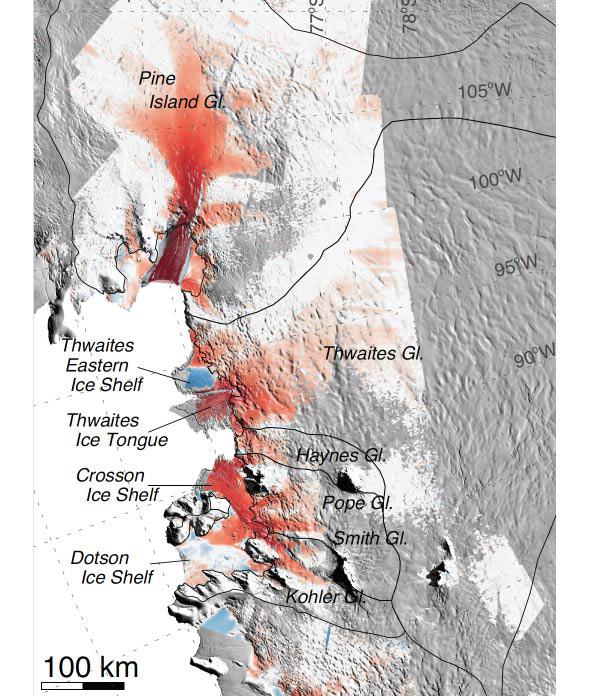 glacier maps