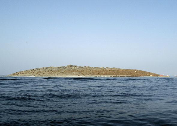 Island off of Pakistan's Gwadar coastline