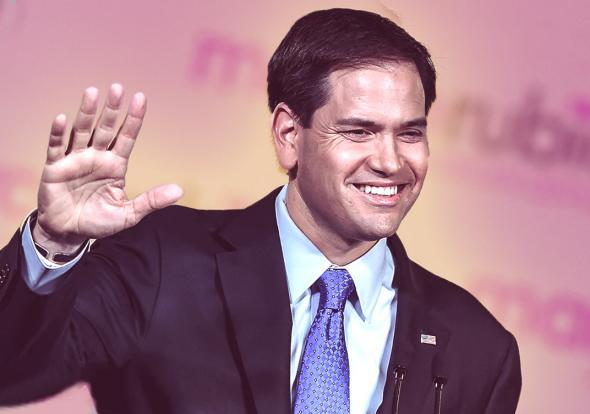 Florida Senator Marco Rubio announces his candidacy for the Repu