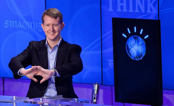 Watson Jeopardy! computer: Ken Jennings describes to play against a machine.