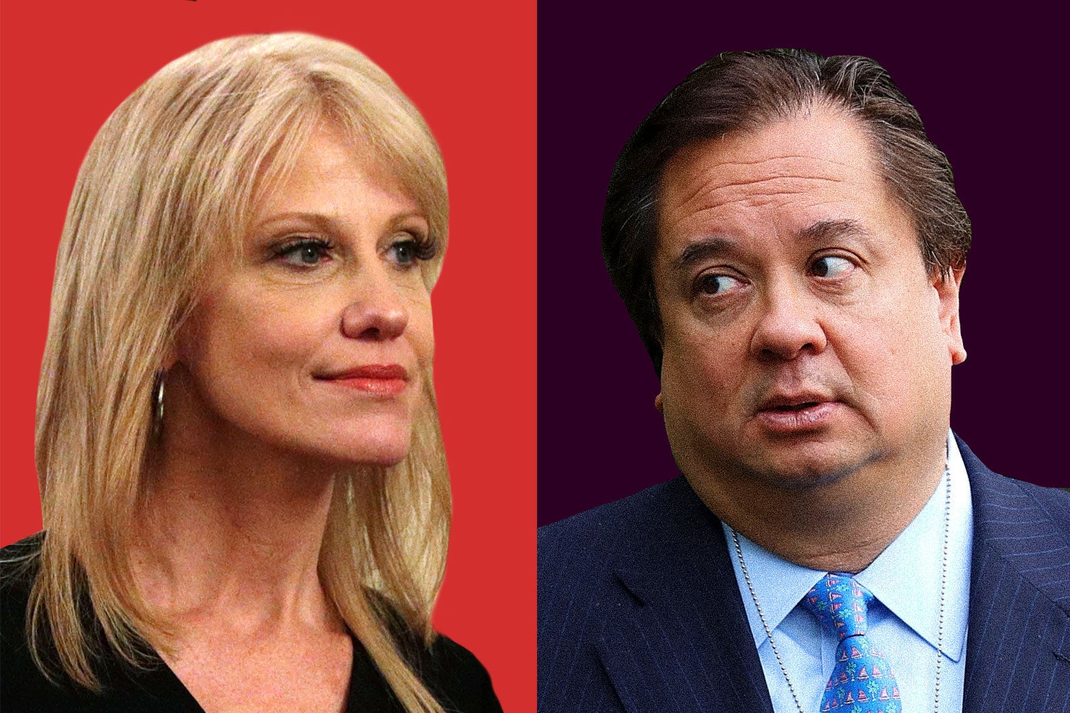 Kellyanne Conway and George Conway