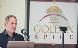 Alan Stern, President and CEO of Golden Spike. 