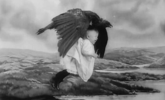 Still from "Rescued from an Eagle's Nest"