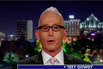 Trey Gowdy and his fauxhawk.