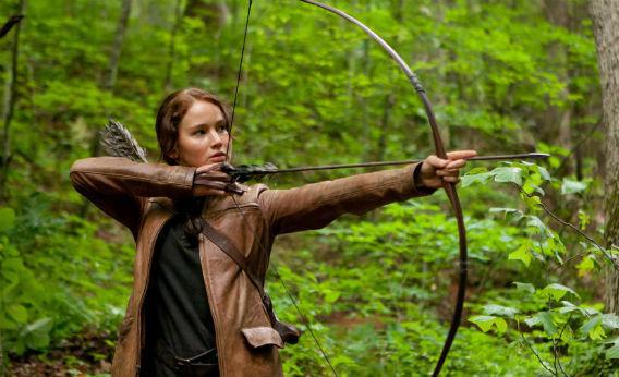 A still from The Hunger Games. 