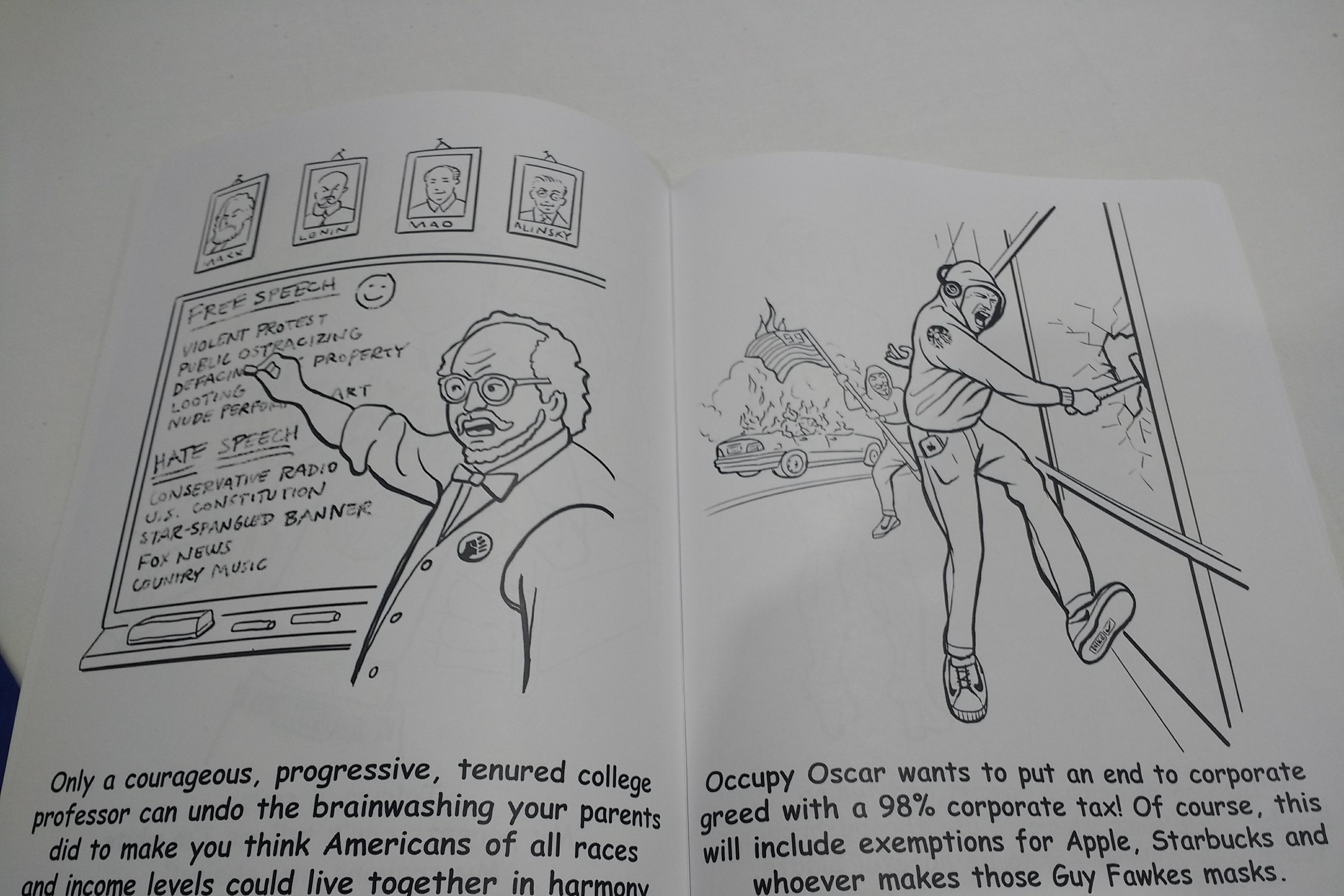 Image from "Safe Spaces" coloring book.