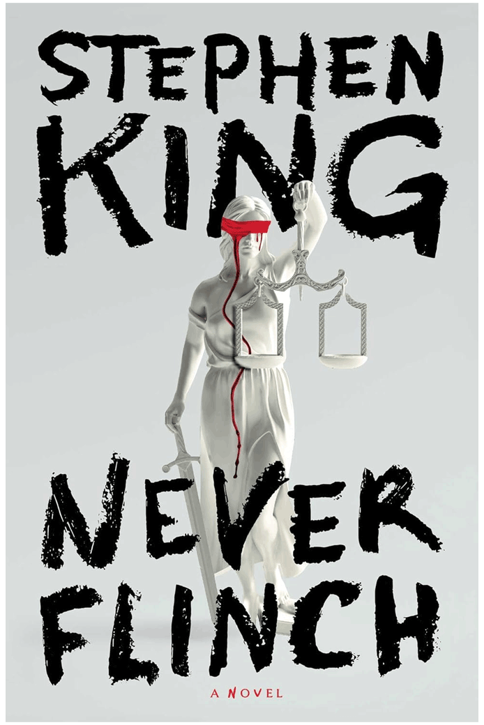 The cover of Never Flinch.