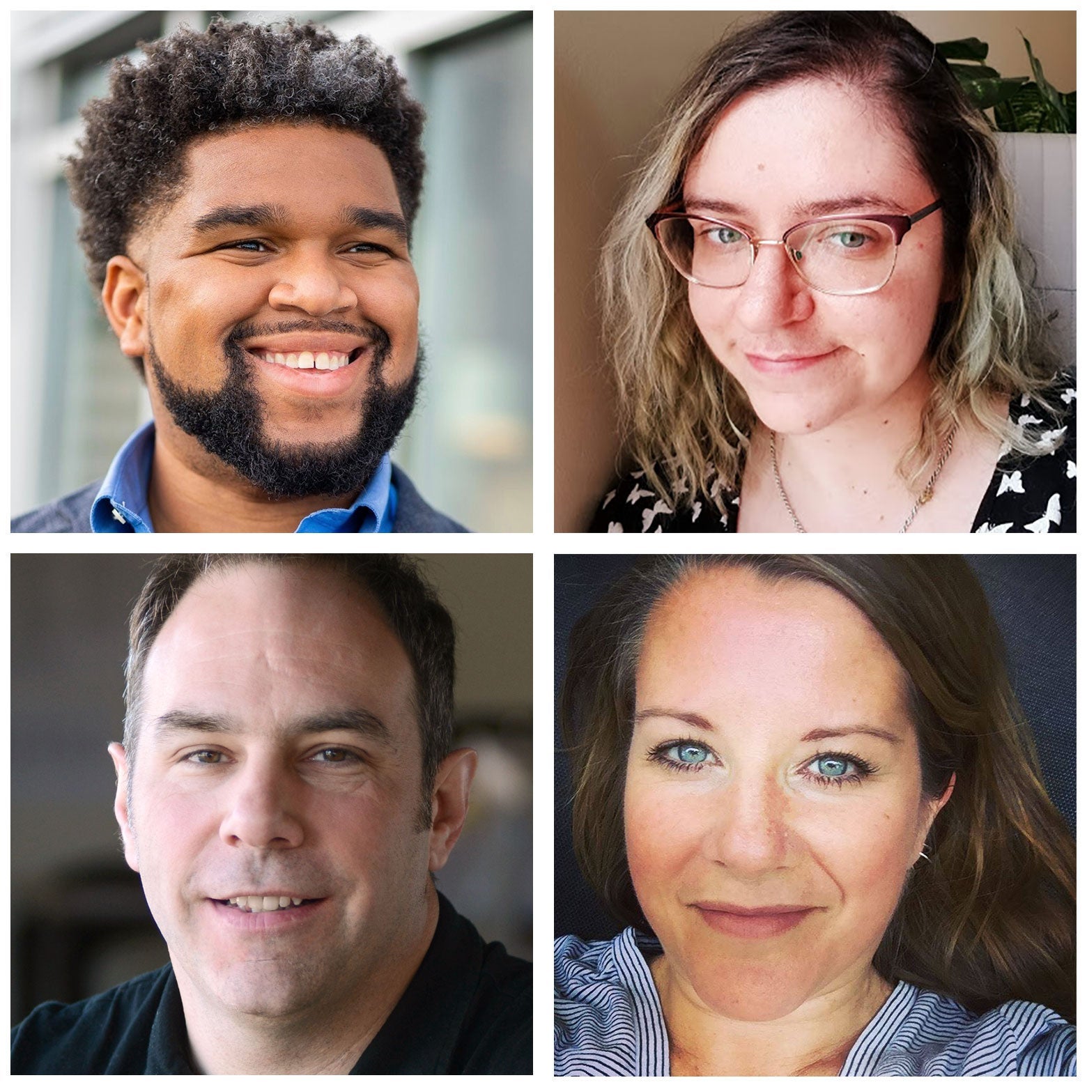Brandon Hersey, Cassy Sarnell, Amy Scott, and Matthew Dicks.