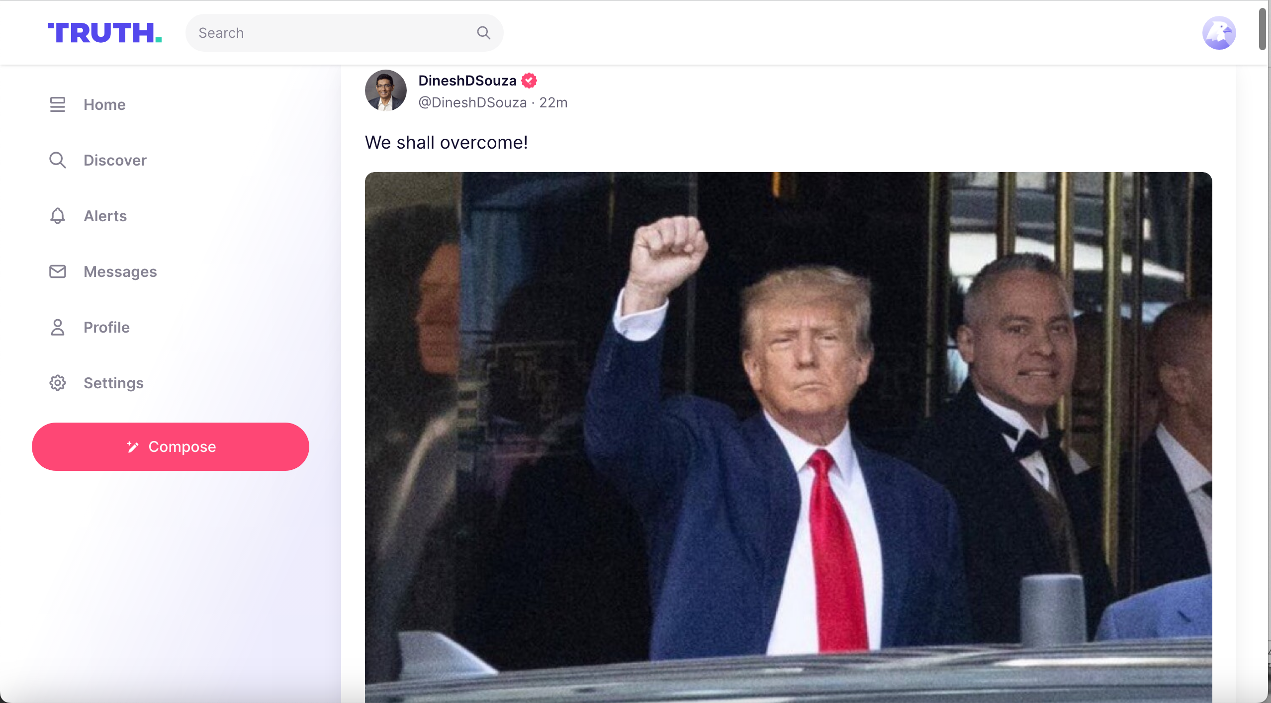 The Trump Raised-fist Photo From His Arraignment Was The Defiant Meme ...