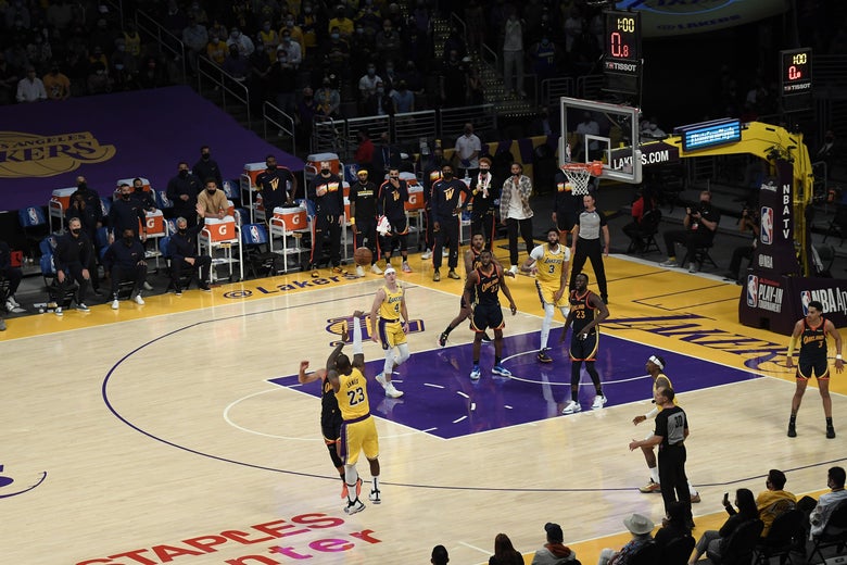 LeBron James Gives the Play-In Tournament Its Instant-Classic Highlight LeBron James Gives the Play-In Tournament Its Instant-Classic Highlight