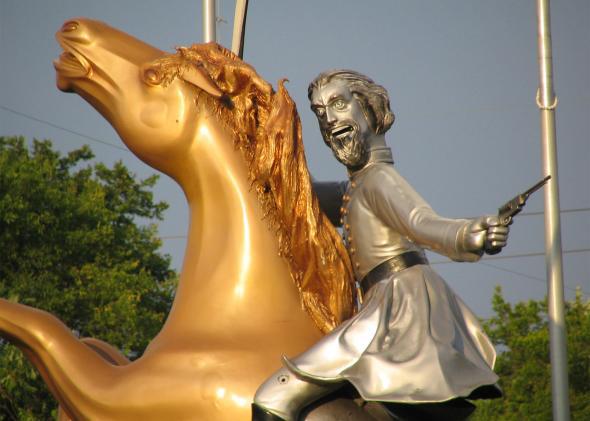 Statue of Confederate General N.B. Forrest in Nashville, Tennessee