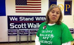 Volunteer at a Scott Walker Victory Center.