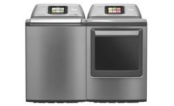 LG smart washer and dryer.