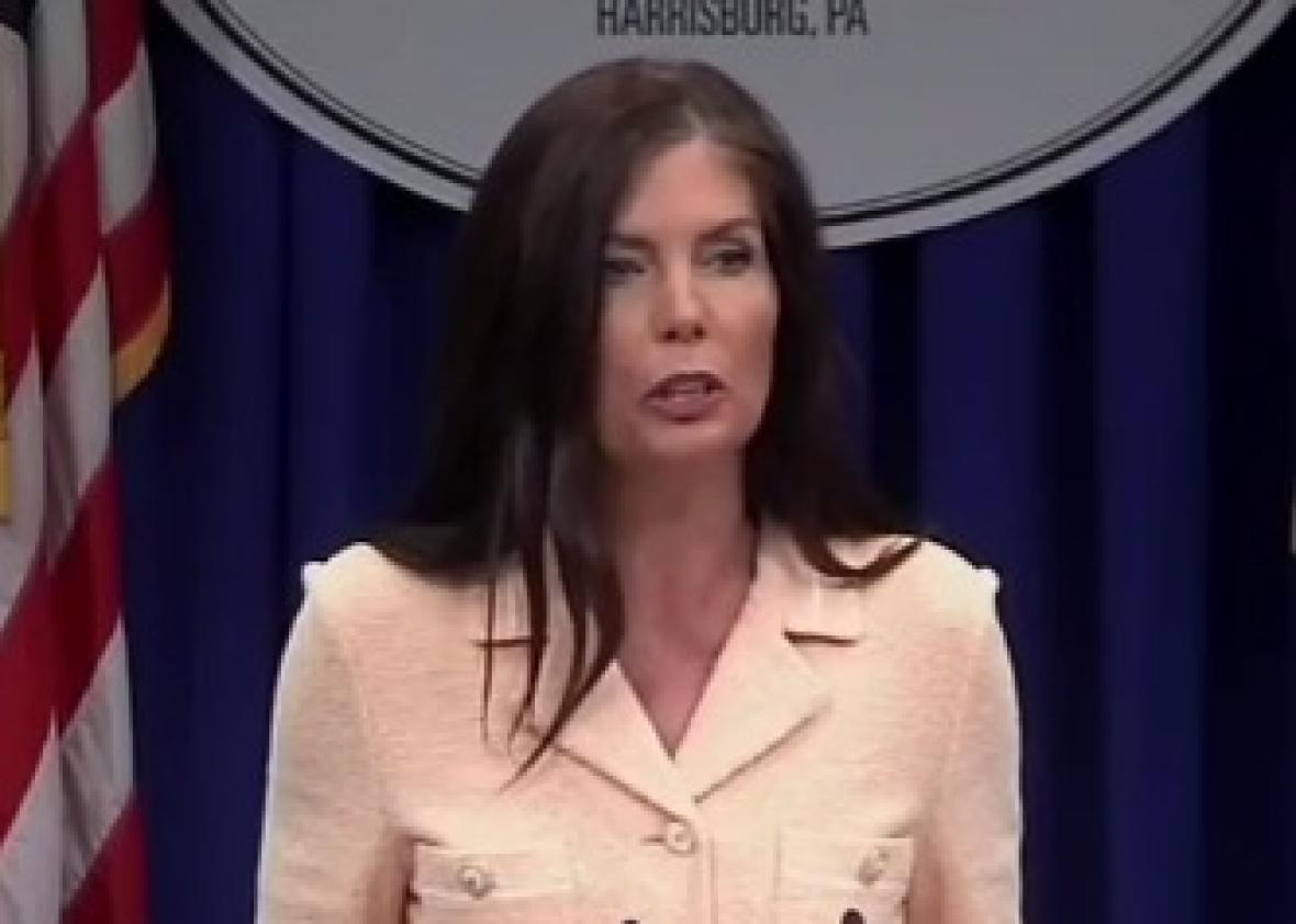 Kathleen Kane trial: Pennsylvania attorney general, charged with grand