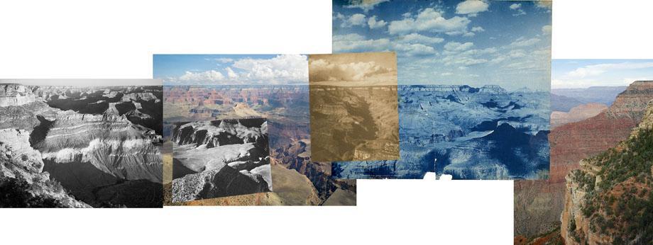 Mark Klett and Byron Wolfe, Klett and Wolfe, Klett Wolfe, Grand Canyon, rephotography