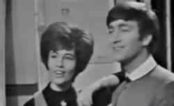 Helen Shapiro and John Lennon on Ready, Steady, Go!