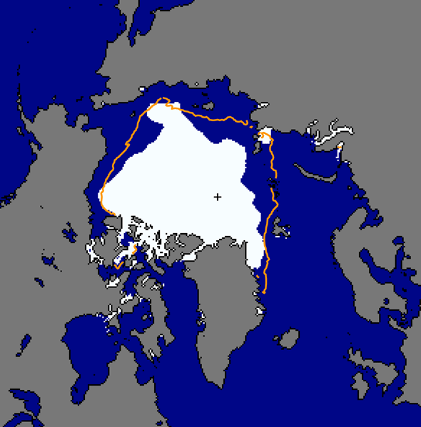 Arctic sea ice minimum 2013
