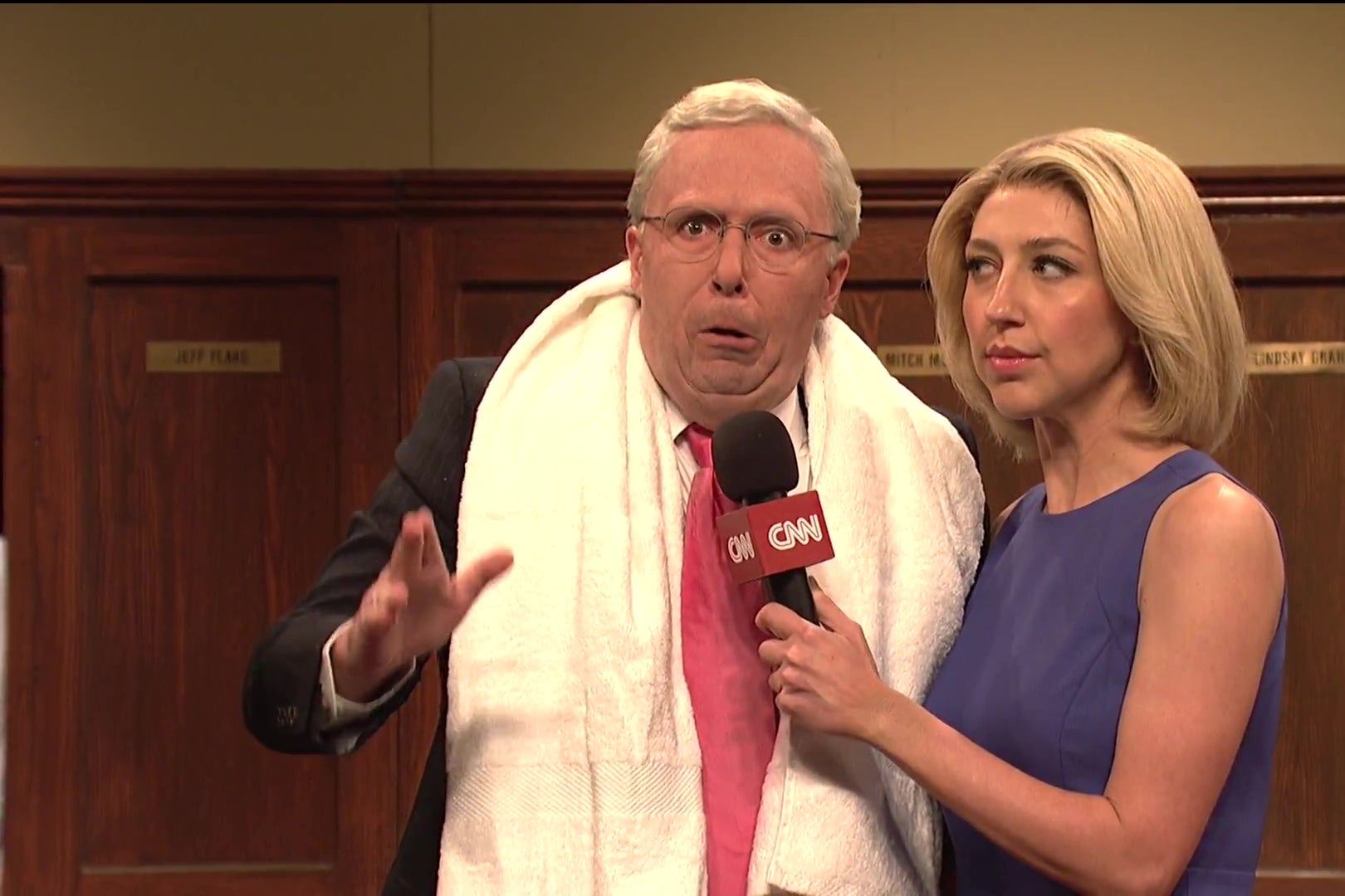 SNL on Brett Kavanaugh: Watch Lindsey Graham and the whole Republican crew  celebrate their horrible victory.